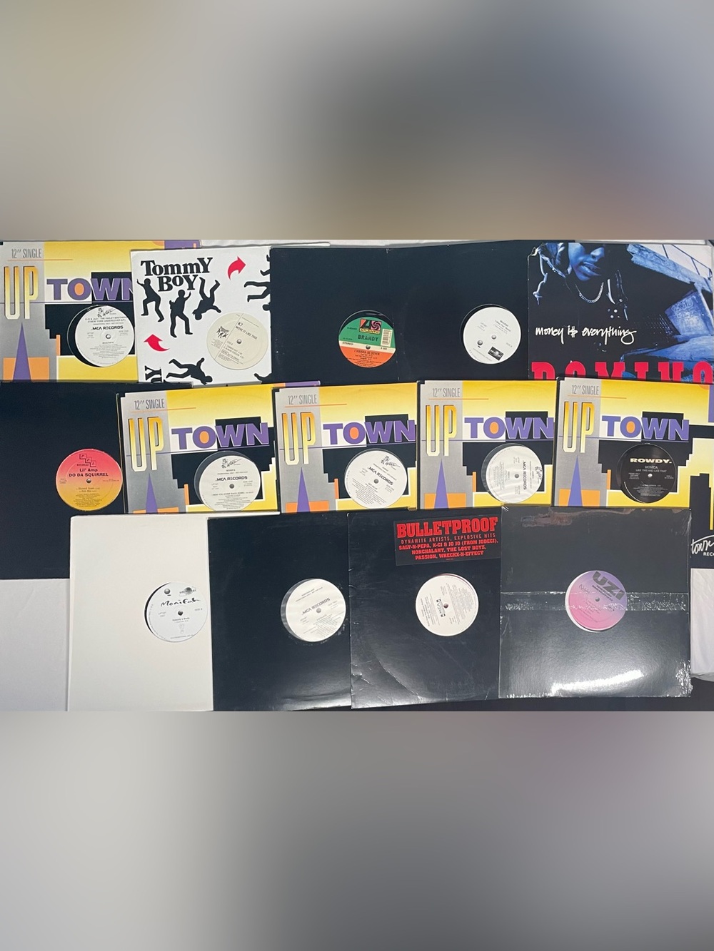 Bundle Of 14 12in 90s Vinyl Records Assorted Promotional Exclusives